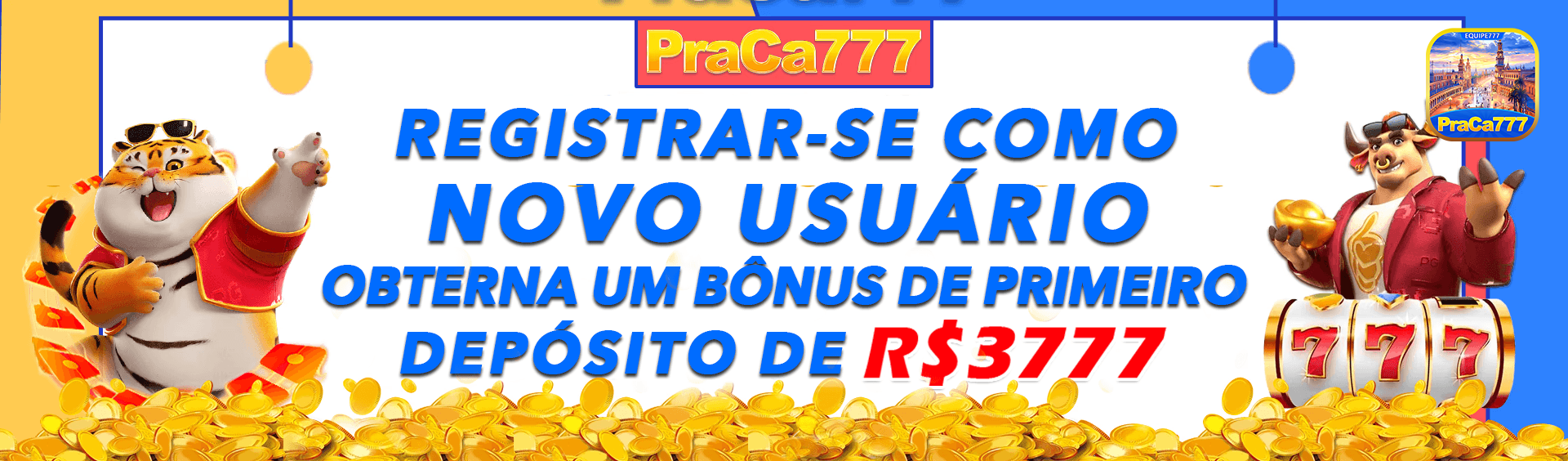 APP oficial da praca777.com para mobile
